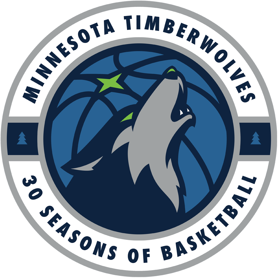 Minnesota Timberwolves 2019 Anniversary Logo iron on heat transfer